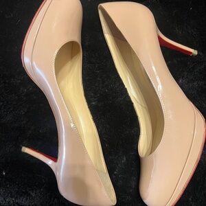 Nude Christian Louboutin heels